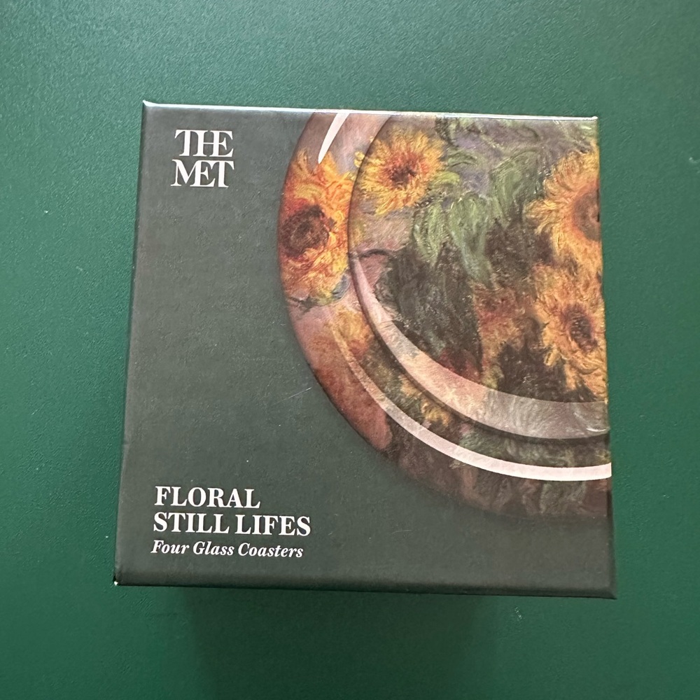 The Met Floral Still Lifes Glass Coasters